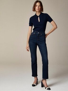 Curvy Cropped Kickout Jean by J.Crew Size 34